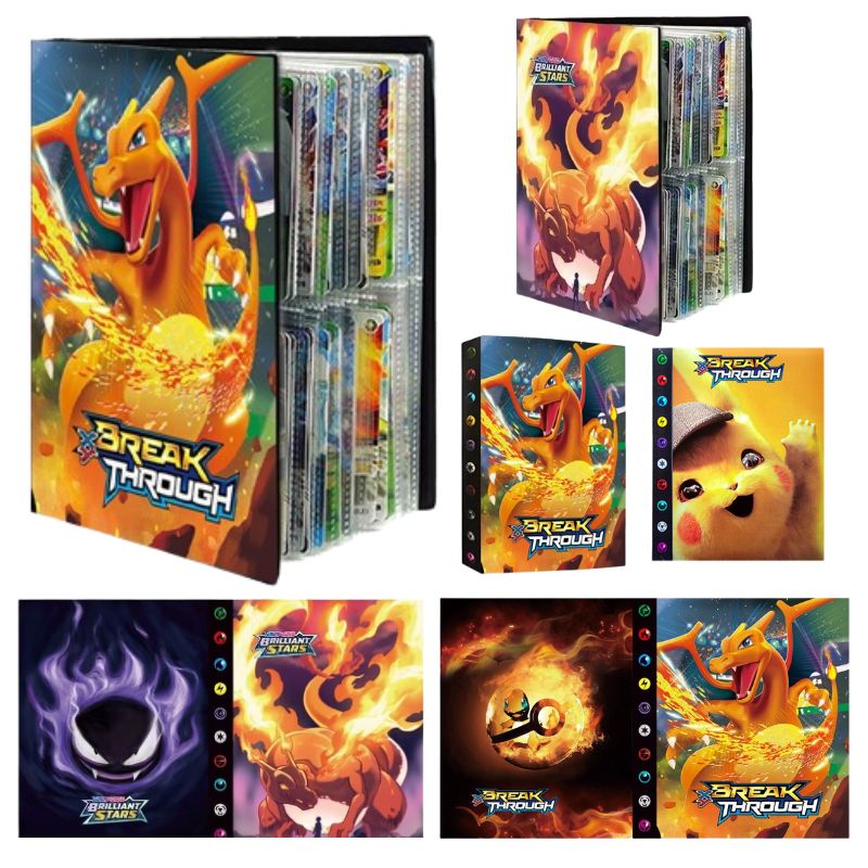Pokemon Binder Card - Álbum de Cartas Pokémon Charizard com