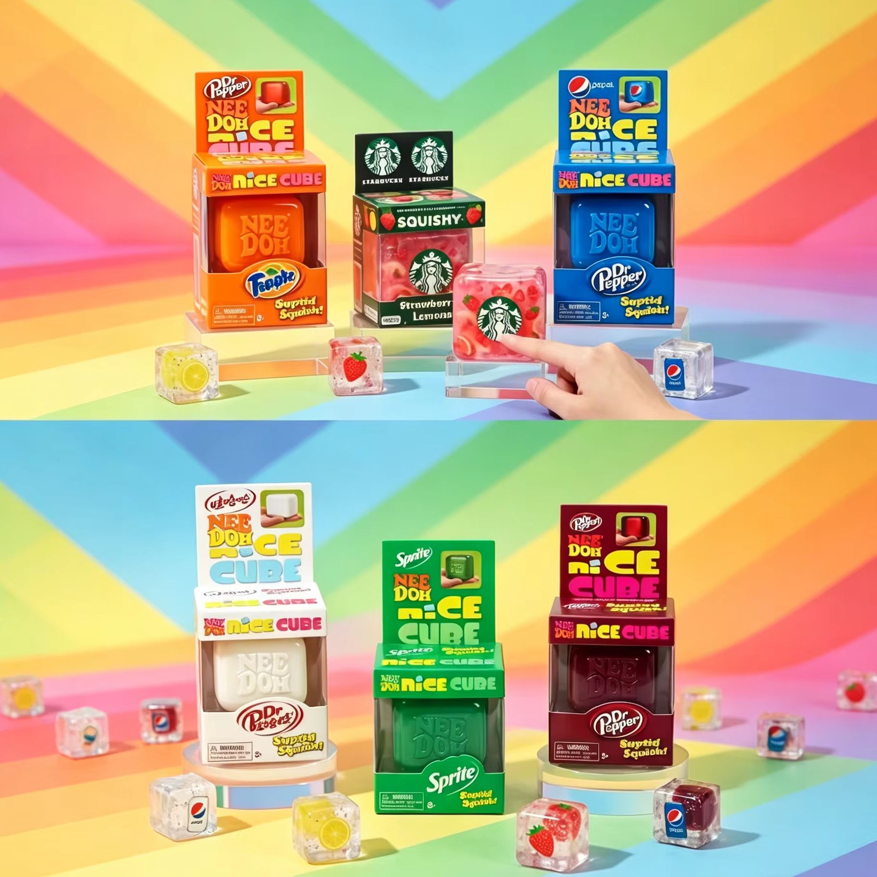 NeeDoh Nice Cube Brinquedo Sen - Fidget Cube Original avaliação e preço