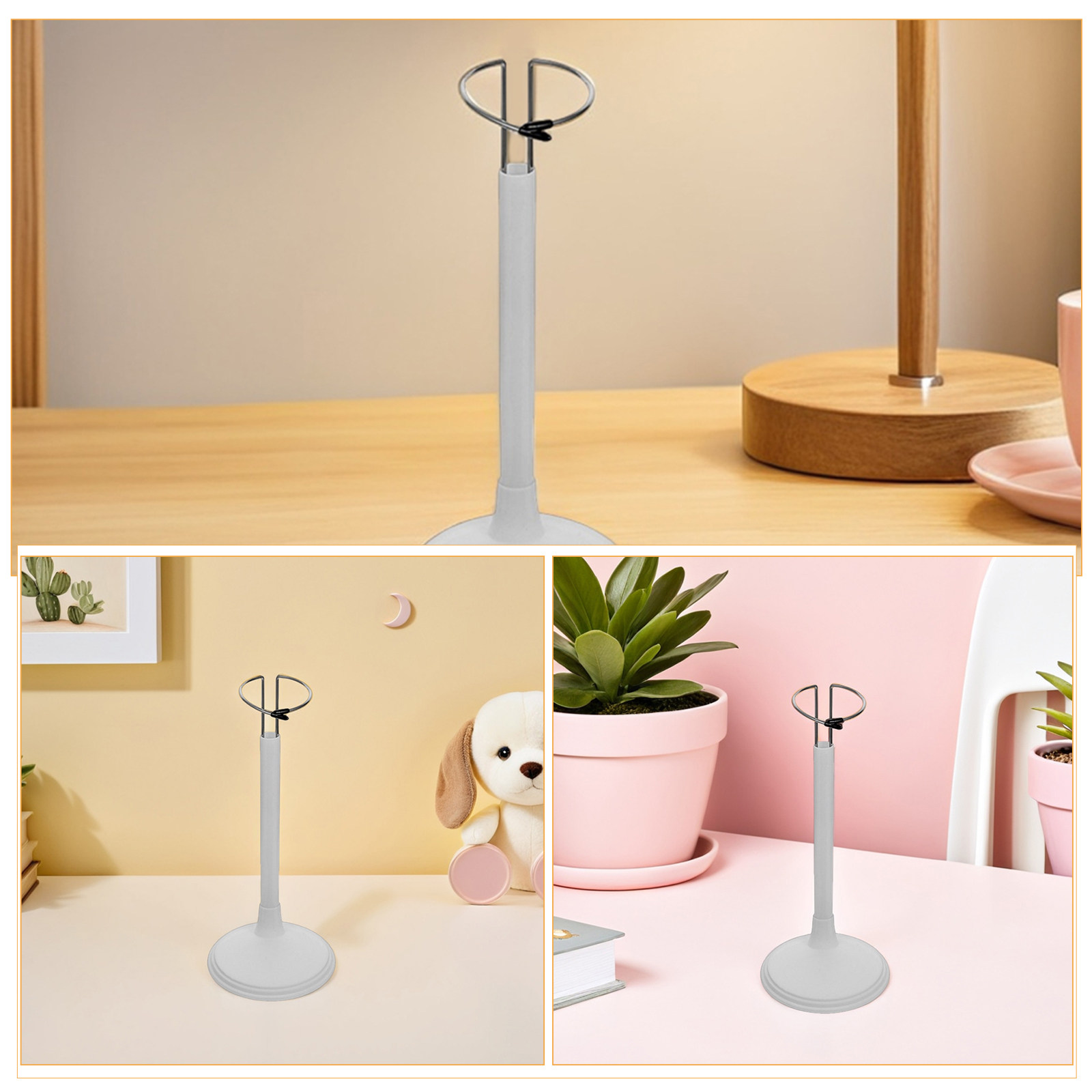 5 peças de Suportes Ajustáveis - Action Figure Stand avaliação e preço