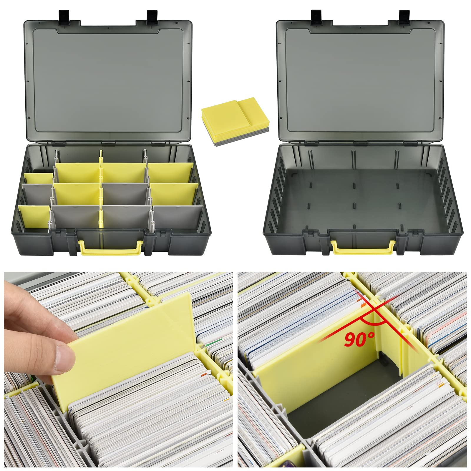 Caixa Organizadora Transparent - Trading Card Binder avaliação e preço