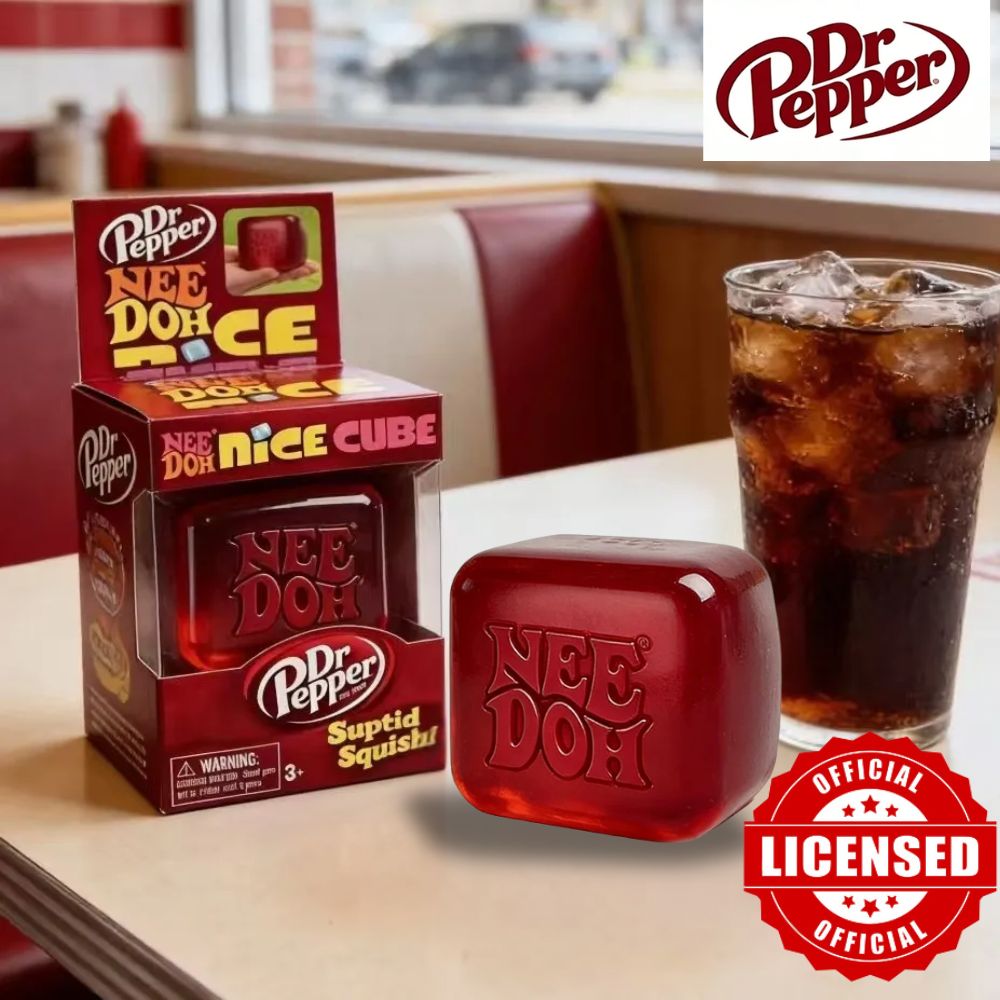Dr Pepper X NeeDoh Nice Cube S - Fidget Cube Original avaliação e preço