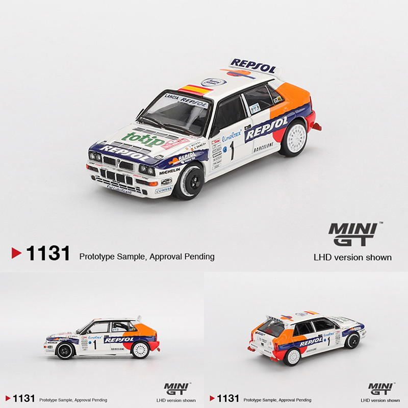 MINIGT 1131 1:64 Lancia Delta  - Die Cast Car 1 64 avaliação e preço